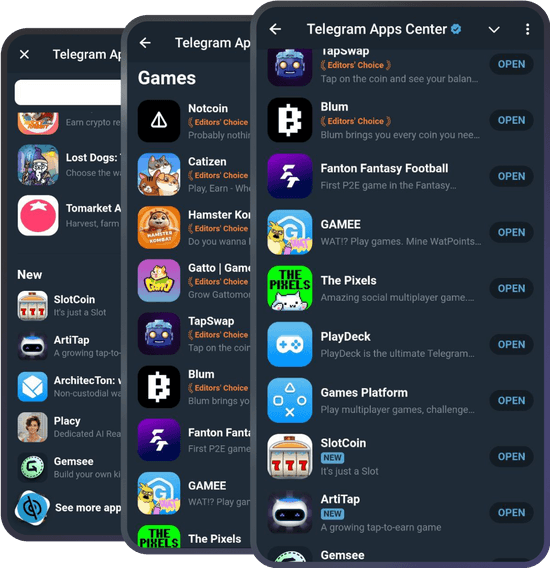 Telegram App Center